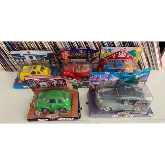 Lot of 5 Chevron Cars Rudy Ragtop Pete Pick-Up Kelly Kompact Leo Limo Tina Turbo - Picture 1 of 6